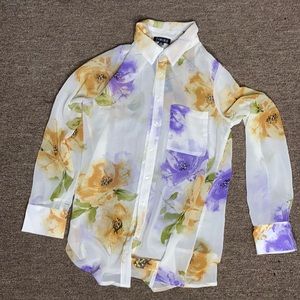 See through long sleeve